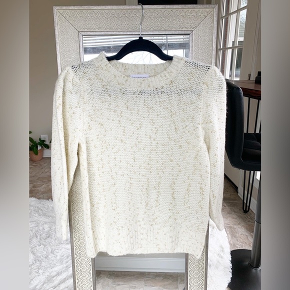 Calvin Klein Jeans metallic thread sweater - Picture 1 of 4